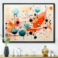 thumbnail image 1 of Designart "Colorful Mid Century modern Atomic I" Mid-century Floater Framed Canvas Art Print, 1 of 7