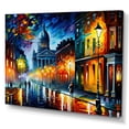 thumbnail image 1 of Designart Colorful Montreal City II Canvas Wall Art, 1 of 5