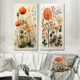 thumbnail image 1 of Designart "Colorful botanic Pointillism II" Abstract Botanicals Wall Art Set Of 2 - Multi-Color Floral Gallery Wall Set For Home Decor, 1 of 7