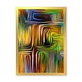thumbnail image 1 of Designart 'Colour Spiral Fusion I' Modern Framed Art Print, 1 of 4