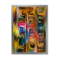 thumbnail image 1 of Designart 'Colour Spiral Fusion II' Modern Framed Art Print, 1 of 4