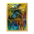 thumbnail image 1 of Designart 'Colour Spiral Fusion IV' Modern Framed Art Print, 1 of 4