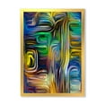 thumbnail image 1 of Designart 'Colour Spiral Fusion VI' Modern Framed Art Print, 1 of 4