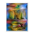 thumbnail image 1 of Designart 'Colour Spiral Fusion VIII' Modern Framed Canvas Wall Art Print, 1 of 5