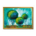thumbnail image 1 of Designart 'Colourful Landscape Trees Impressionist II' Modern Framed Art Print, 1 of 4