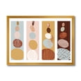 thumbnail image 1 of Designart 'Compostion Minimalistic of Organic Shaped Pebbles' Modern Framed Art Print, 1 of 4