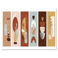 thumbnail image 1 of Designart ' Compostion Minimalistic of Organic Shapes V ' Modern Canvas Wall Art Print, 1 of 4