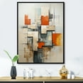 thumbnail image 1 of Designart "Constructed Horizons in Constructivism VI" Abstract Floater Framed Canvas Wall Art, 1 of 7