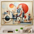 thumbnail image 1 of Designart "Constructed Horizons in Constructivism XIII" Constructivism Floater Framed Wall Decor, 1 of 7