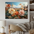 thumbnail image 1 of Designart "Contemporary Cactus Countryside" Flowers Canvas Prints, 1 of 7