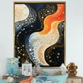 thumbnail image 1 of Designart "Contemporary Collage Of The Deep Marine IV" Coastal Coral Under Water Floater Framed Canvas Art Print, 1 of 5
