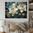 thumbnail image 1 of Designart "Contemporary White And Blue Tulips" Tulips Wall Art Prints, 1 of 7