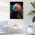thumbnail image 1 of Designart "Coral Butterfly Fish Expedition" Animals Framed Wall Art - Modern Blue Butterfly Fish Entryway Framed Wall Art, 1 of 6