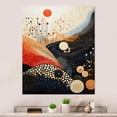 thumbnail image 1 of Designart "Coral Grey Fusion" Abstract Collages Metal Art Print, 1 of 1