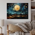 thumbnail image 1 of Designart "Cosmic Prognosis This Galaxy's Insight" Astrology Metal Wall Decor, 1 of 1