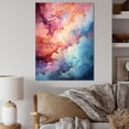thumbnail image 1 of Designart "Cosmic Smoky Abstract II" Sky Wall Decor, 1 of 7