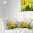 thumbnail image 1 of Designart Cosmos Flowers and White Wildflowers - Floral Throw Pillow - 12x20, 1 of 1
