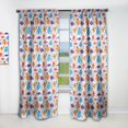 thumbnail image 1 of Designart 'Costal Life Form VII' Modern Curtain Panel, 1 of 5