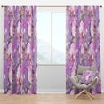 thumbnail image 1 of Designart 'Country Roses With Pattern' Mid-Century Modern Blackout Curtain Panel, 1 of 4