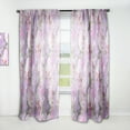 thumbnail image 1 of Designart 'Country Roses With Pattern' Mid-Century Modern Curtain Panel, 1 of 5