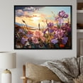 thumbnail image 1 of Designart "Countryside Charm In Tuscany, Italy II" Flowers Floater Framed Wall Art Prints, 1 of 5