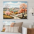 thumbnail image 1 of Designart "Countryside Early Spring horizon II" Landscapes Floater Framed Wall Decor, 1 of 7