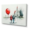 thumbnail image 1 of Designart Couple In Love Going To The Church IV Canvas Wall Art, 1 of 5