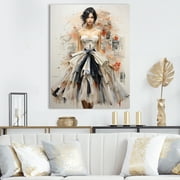 Designart "Couture Elegance In Art I" Dior Wall Decor