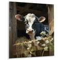thumbnail image 1 of Designart "Cow Rustic beauty I" Animals Cow Metal Wall Decor, 1 of 1