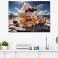 thumbnail image 1 of Designart "Creamy Dessert Landscape" Desserts Wall Art Living Room, 1 of 7