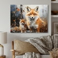 thumbnail image 1 of Designart "Creature Auburn Canine" Animals Metal Wall Decor, 1 of 5