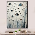 thumbnail image 1 of Designart "Creatures In Minimalist Form" Monsters Floater Framed Canvas Wall Art, 1 of 5
