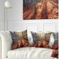 thumbnail image 1 of Designart Crimean Mountains Tree Shade - Landscape Photography Throw Pillow - 16x16, 1 of 5
