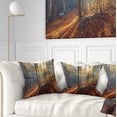 thumbnail image 1 of Designart Crimean Mountains at Sunset - Landscape Photography Throw Pillow - 18x18, 1 of 5