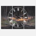 thumbnail image 1 of Designart 'Cub Scouts' Oversized Traditional Wall Clock, 1 of 3