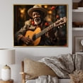 thumbnail image 1 of Designart "Cuban Singer in Red III" Music Floater Framed Wall Decor, 1 of 7