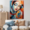 thumbnail image 1 of Designart "Cubic Portrait With Chromatic Elements" Cubism Canvas Prints, 1 of 7