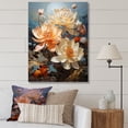 thumbnail image 1 of Designart "Cubist Harmony In Lotus II" Lotus Wall Art Living Room, 1 of 1