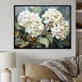 thumbnail image 1 of Designart "Cubist Rendering Of Hydrangea Beauty" Hydrangea Floater Framed Wall Decor, 1 of 5
