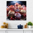 thumbnail image 1 of Designart "Cupcake Full Of Culinary Delights" Baking/Baked Goods Wall Art Prints, 1 of 7