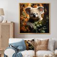 Designart "Cute Koala from Australia II" Animals Framed Wall Art