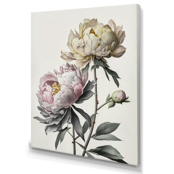 Designart Dahlia Flower I Canvas Wall Art