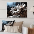 thumbnail image 1 of Designart "Daisies landscape Sunrise III" Floral Metal Wall Art, 1 of 5