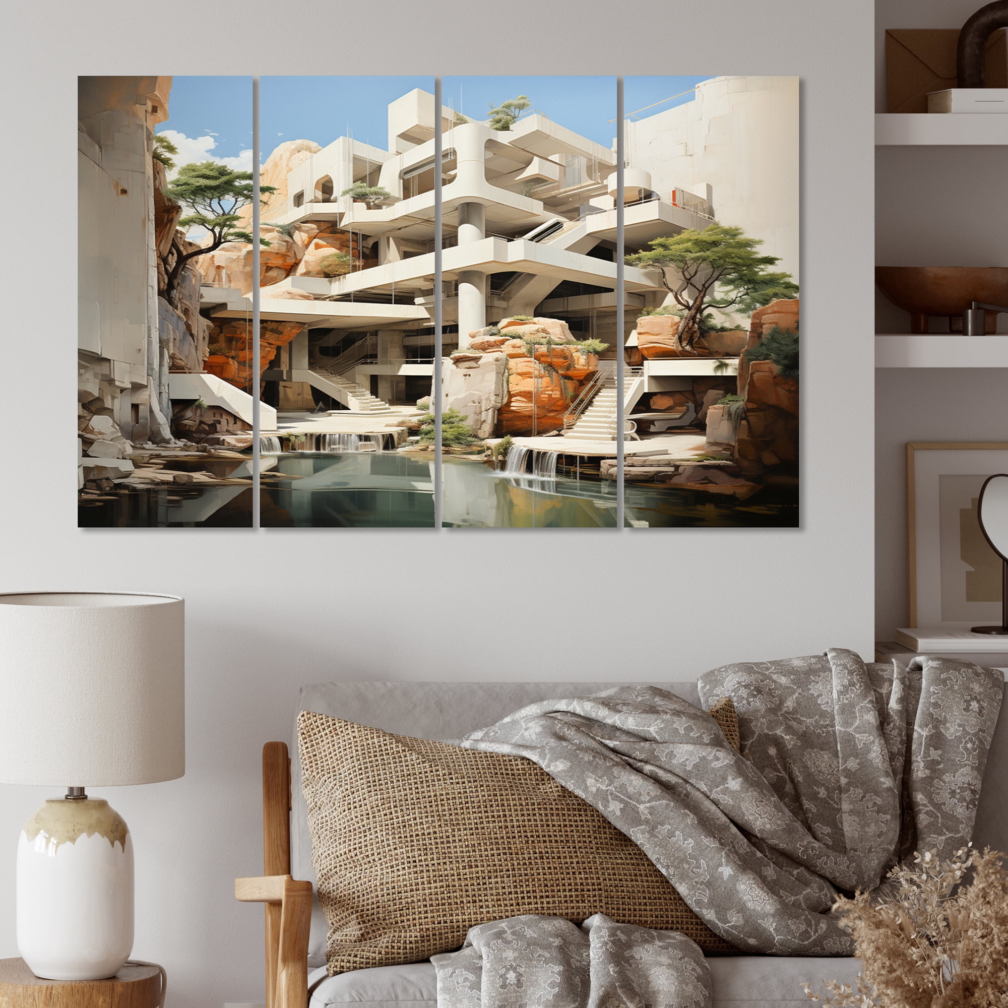 Structural Image Decor Designart