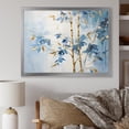 thumbnail image 1 of Designart "Dancing With Blue And Gold Bamboo II" Bamboo Picture Framed Wall Art Prints, 1 of 5
