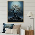 thumbnail image 1 of Designart "Dark Ambience Baobab I" Tree Baobab Floater Framed Canvas Prints, 1 of 5