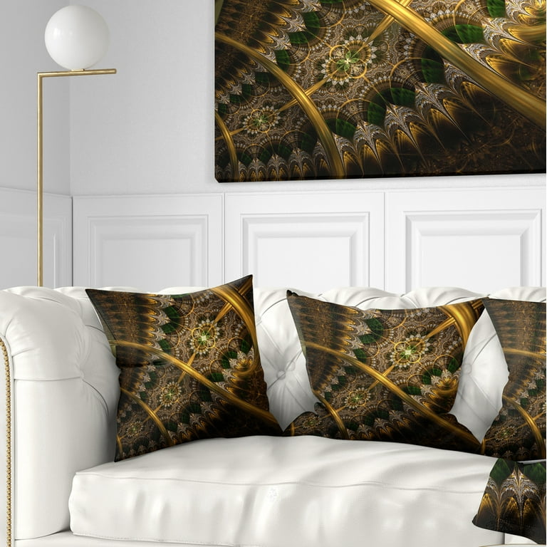 Green and black throw pillows hot sale