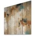 thumbnail image 1 of Designart "Daydreams with a Touch of Gold IV" Minimalism Print on Natural Pine Wood, 1 of 5