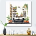 thumbnail image 1 of Designart "Decor with a Natural Bathroom Theme XXIX" Bathroom Metal Wall Art Prints, 1 of 5