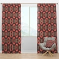 thumbnail image 1 of Designart 'Decorative Vintage Elements' Bohemian & Eclectic Blackout Curtain Panel, 1 of 4